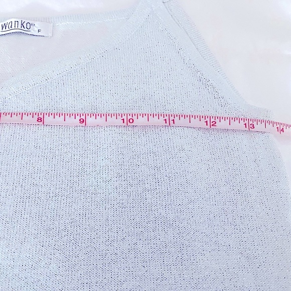 Wanko Metalic Silver Cami Set - Picture 11 of 12